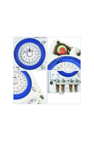 Dofolink Mekanik Zamanlayıcı Tb388 - 15 Dakika Minimum Ayar, 24 Saat Döngü, Akıllı Cihaz Kontrolü, Pil İle Teslim