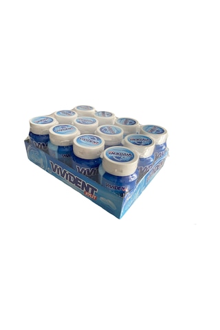 Vivident Xylit 45 Dakika Nane Aromalı Şekersiz Şişeli Sakız 12 Adet