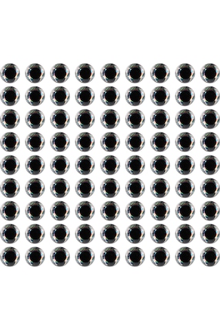 Springsun 3d Epoksi Balık Gözleri - 100 Adet 3-12mm Çeşitli Boyutlarda Yapay Yem Aksesuarı