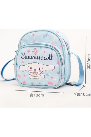 Karikatür Sevimli Kt Melodi Tarçın Köpek Kuromi Omuz Çantası Crossbody Çanta Japon Anaokulu Bebek Çantası Eu6qkn Diğer