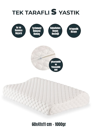 Tago Home Büyük Boy Ortopedik Visco Yastık
