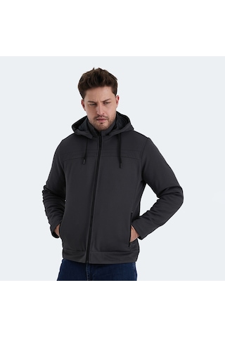 Slazenger HENDRIKKO Erkek Mont & Kaban Koyu Gri
