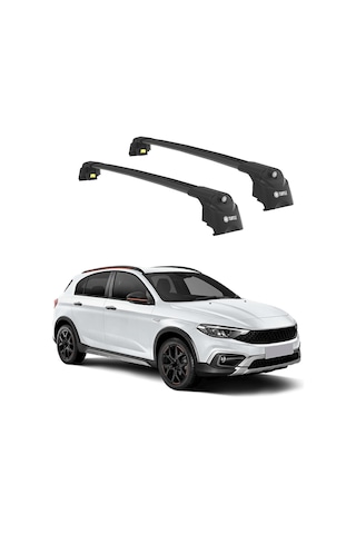 Fiat Egea Cross 2020-2023 Turtle Air2 Ara Atkı Siyah