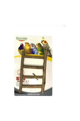 Getreide 3006a Doğal Ahşap 4 Basamaklı Merdiven 20x9cm