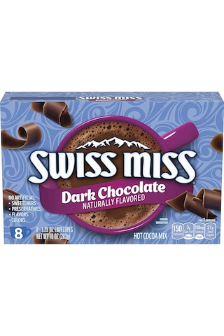 Swiss Miss Dark Chocolate Sıcak Çikolata 8 x 283 G