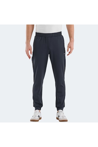 Slazenger RALUCA Erkek Fermuar Cepli Dar Paça Koyu Gri Eşofman Altı