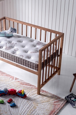 Bamboo Park Yatak, Bebek Yatağı, Beşik Yatağı, 60x120x10 Cm