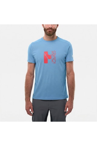 Millet Kamet Map Tişört Erkek Mıv10781 N3171 Mavi