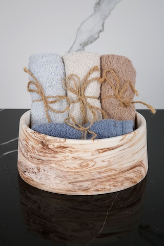 Betonmall Beton Havluluk Banyo Tuvalet Wc Çok Amaçlı Düzenleyici Tabak 20 Cm - Bej Kahverengi Bej Kahverengi