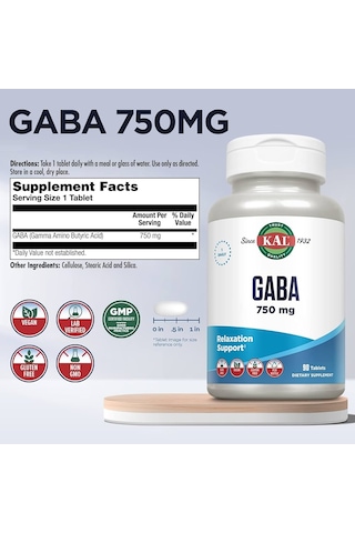 Kal Gaba 750 Mg 90 Tablet