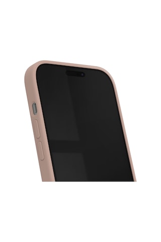 Silicone Case Apple Uyumlu iPhone 15 Pro Blush Pink Pembe