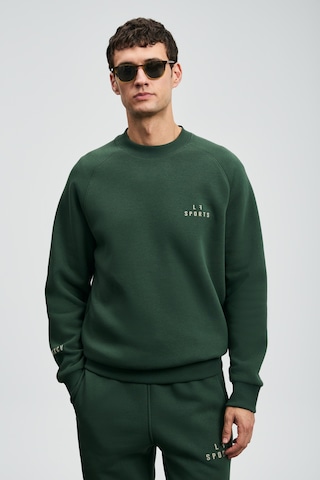 Lufian Sıgma Erkek Sweatshirt Çimen Yeşili Çimen Yeşili 112030186100611 Yeşil