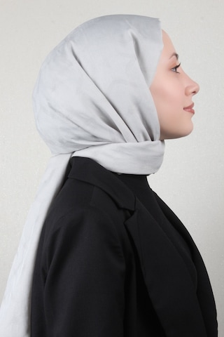 Aker Gri Cotton Pamuk Şal 971 422596 Gri