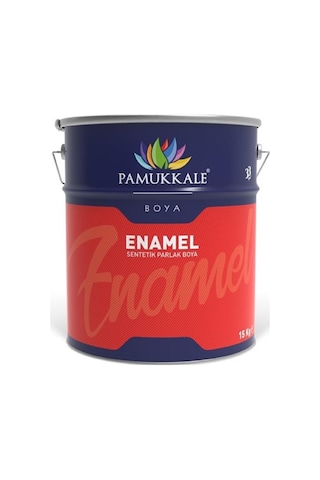 Pamukkale Enamel Sentetik Parlak Boya 15 Kg Krom Sarı Ral 1023