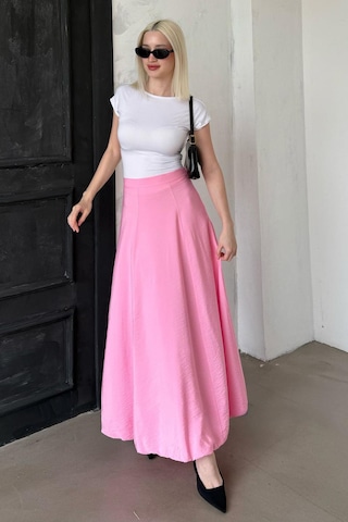 Madmext Pembe Balon Etek Mg2319 Pembe