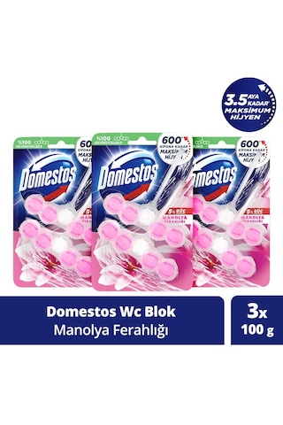 Domestos Tuvalet Bloğu Manolya Buketi 3 x 100 G