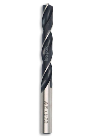 MTE 15,5 mm Taşlanmış Metal Matkap Ucu HSS DIN 338