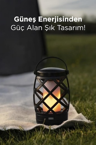 Torima Lw-40 Siyah Nostaljik Retro Pilli Led Gece Lambası Siyah