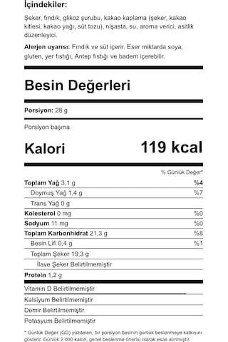 Çerezyolu Çikolatalı Fındıklı Katmer Lokum 1 KG