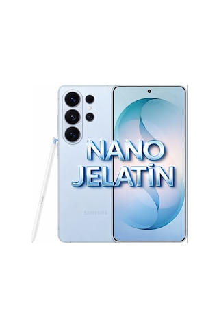 Samsung Uyumlu Galaxy S26 Plus Ön Body Şeffaf Ultra Ekran Koruyucu Nano Jelatin