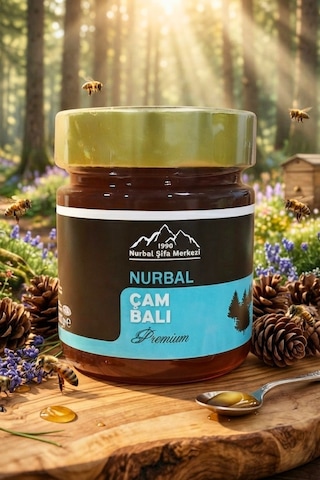 Nurbal Şifa Merkezi Çam Balı 300 G Nurbal Şifa Merkezi Çam Balı 300 G