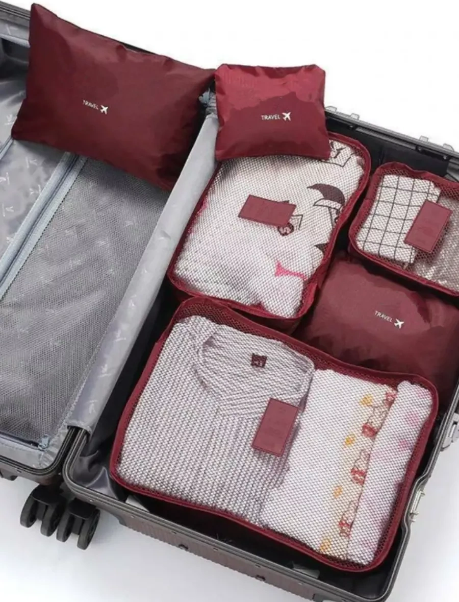 Travelsky Bavul İçin Seyahat Düzenleyici 14911564 Bordo