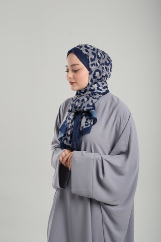 Giverny Taş Desenli Şal Kesik Elyaf Pamuksu Leopar Dijital Baskılı 202125 46 Taş