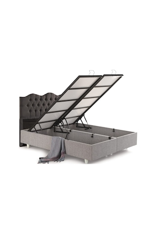 Çift Kişilik Basic Plus Baza Prenses Başlık Seti Mdf Profil 160x200