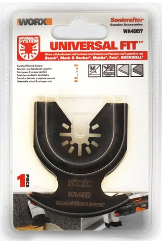 WORX WA4957 Çok Amaçlı Raspalama Makinası İçin 65mm Universal Kazıma ve Halı Kesme Bıçağı