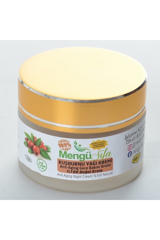 Mengü Şifa Kuşburnu Gece Bakım Kremi 50 ML