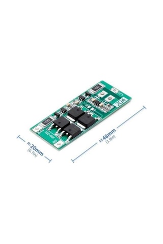 2s 20a 8.4v Bms Koruma Kartı Lityum Batarya 18650 Li-ion Lipo Protection Module