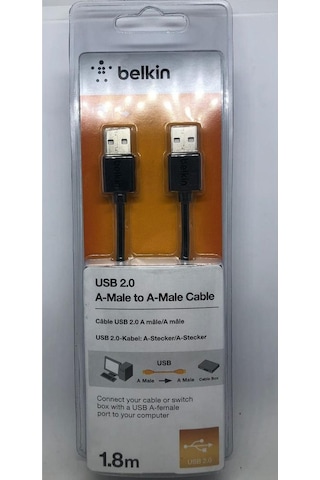 Belkin İki Ucu Erkek Usb Kablosu 1.8 Metre