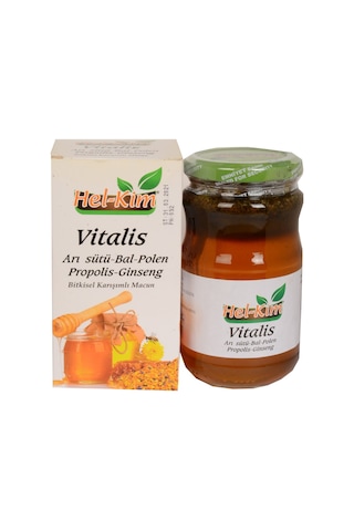 Hel-Kim Vitalis Arı Sütü Bal Polen Propolis Ginseng Karışımı 420 G