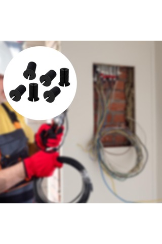 Homyl 6 Adet Kablo Yönlendirme Grommet& 39 İ Starlink Siyah