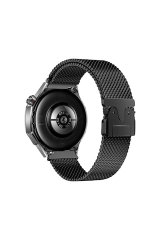 Kilifone - Xiaomi Mi Watch Color 22mm Uyumlu - Kordon Metal Hasır Kordon - Krd-25 - Gümüş - T36953