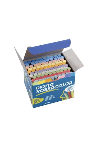 Giotto Robercolor Tebeşir, 100'lü Kutu, Karışık Renkler