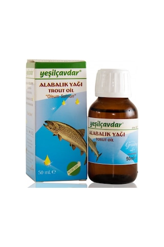 Yeşilçavdar Alabalık Yağı 50 ML