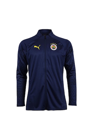 Fenerbahçe 23/24 Uv Kutulu A Takım Hoca Tam Fermuar Lacivert Çocuk Sweat Lacivert - Gri