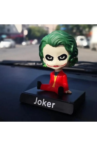 The Joker Villain S Edition Anime Sallanan Kafalı Figür Biblo Telefon Tutucu Dekoratif Masa Süsü Krm Joker