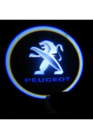 OtoÇizgi Peugeot Pilli Kapı Altı Logo Yapıştırmalı 2 Adet N11.306 OtoÇizgi