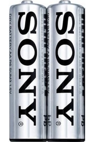 Sony R03-NUP2A Çinko Karbon AAA İnce Kalem Pil 2'li