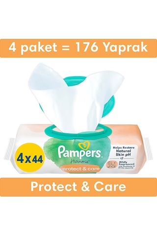 Prima Pampers Islak Havlu Protect& Care 4lü Islak Mendil