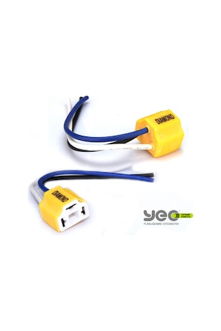 H4 Ampul Soketi Seramik Su Geçirmez