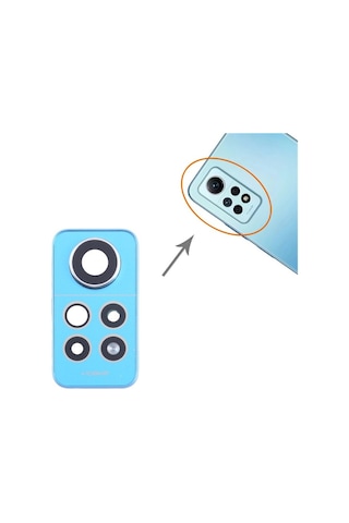 Xiaomi Uyumlu Redmi Note 12 Pro 4g Kamera Lensi Cam Full 2209116ag 2209116ag - Mavi