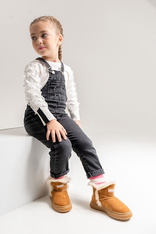 Mnpc Kız Çocuk Cat Hakiki Deri Hakiki Kürklü Suya Dayanıklı Bot 25k4b1104871 Cat