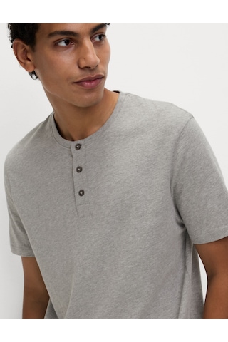 Marks & Spencer Henley Pijama Takımı T07000093 Gri