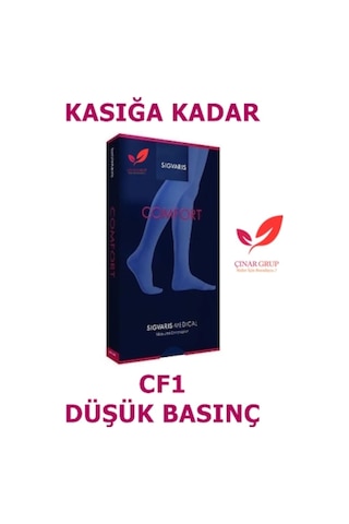 Sigvaris Comfort Diz Üstü Kasığa Kadar Varis Çorabı Düşük Basınç