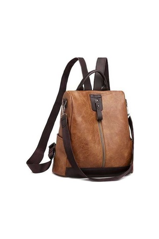 Dancemonkey Moda Kadın Sırt Çantası - 3 Cepli, Hırsıza Dayanıklı, Su Geçirmez Pu Malzeme Çok Renkli Çok Renkli