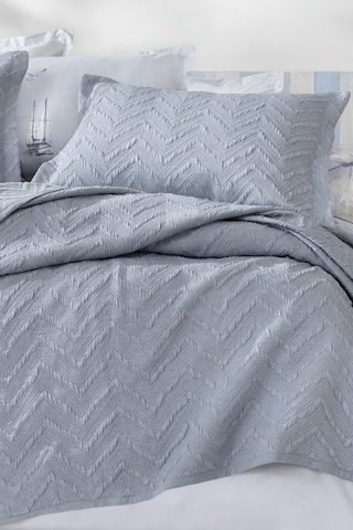 Yataş Bedding Curly Çift Kişilik Yatak Örtüsü Seti - İndigo