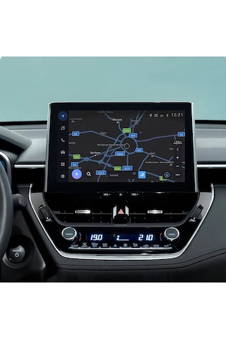 Toyota Corolla X-pack Uyumlu 10.5 İnç Multimedya Ekran Koruyucu 9H Nano Ekran Koruyucu